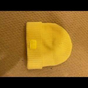 Yellow beanie
